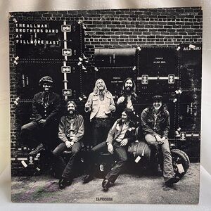 The Allman Brothers Band At Fillmore East Double Album 1971 EUC Original Sleeves